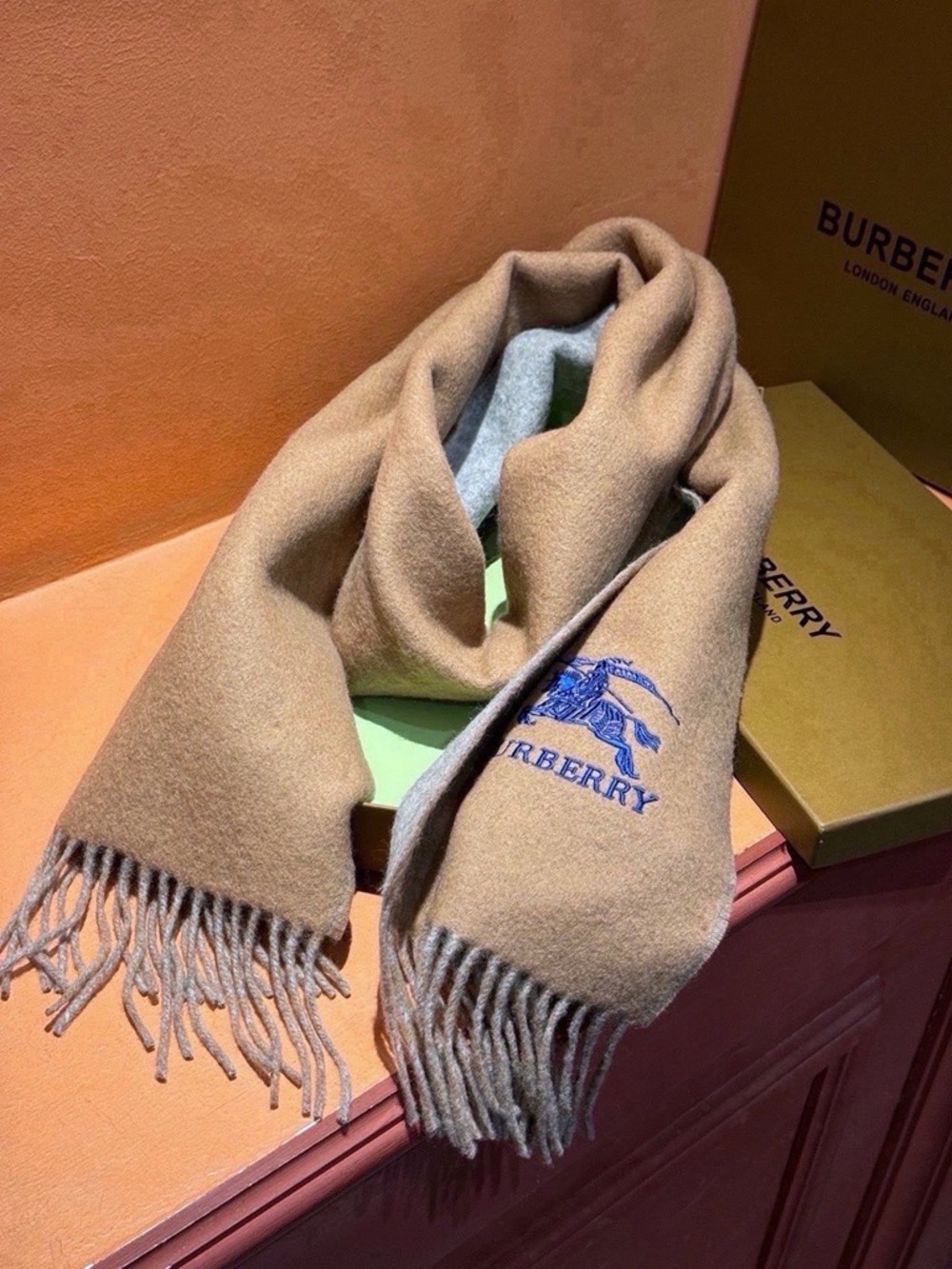 Burberry cashmere scarf